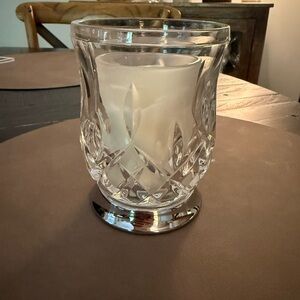 Vintage Bella Lux Lead Crystal Vases/Candle Holder